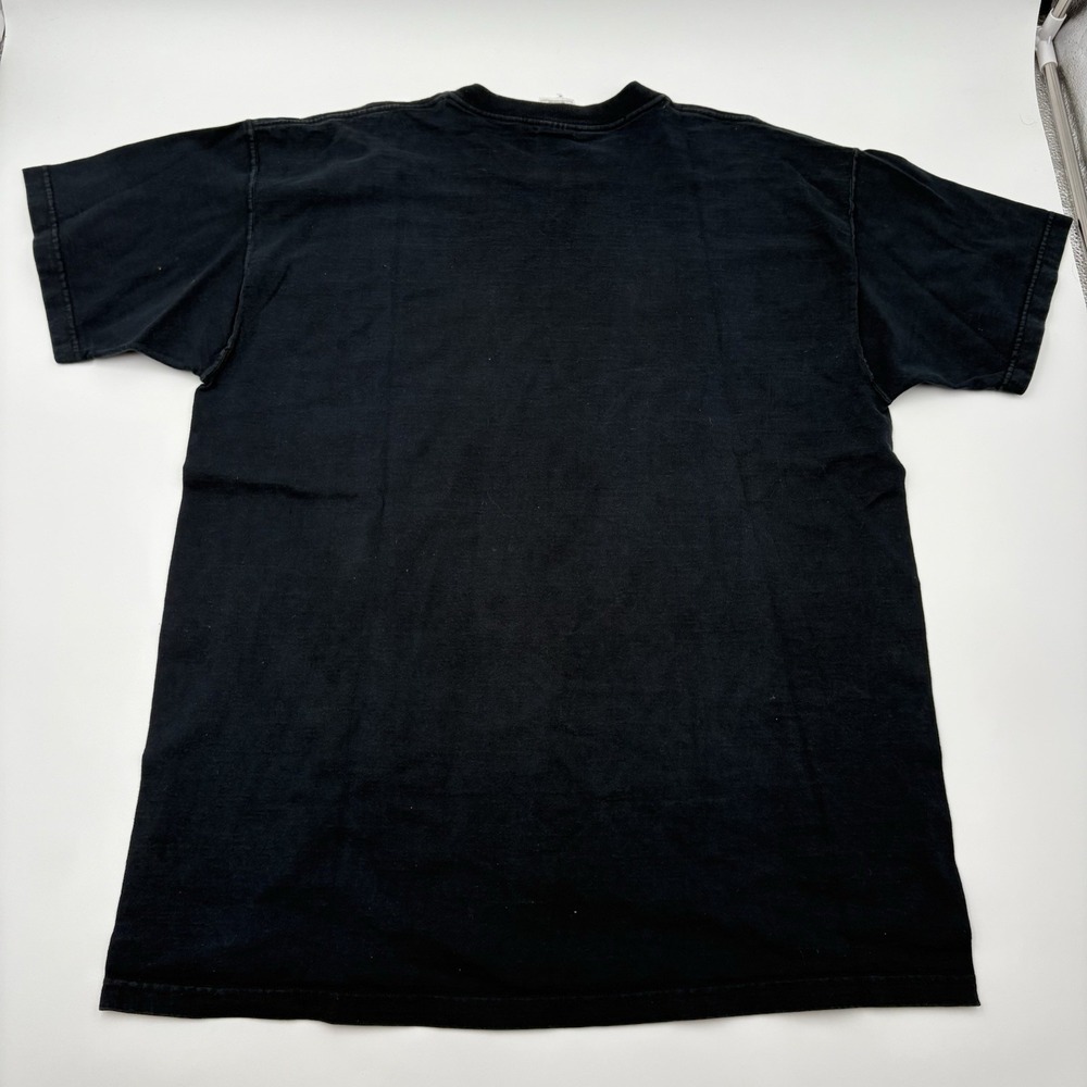 Vintage Fruit of the Loom San Diego CA T-Shirt Mens XL Black Graphic Tee - Picture 8 of 9